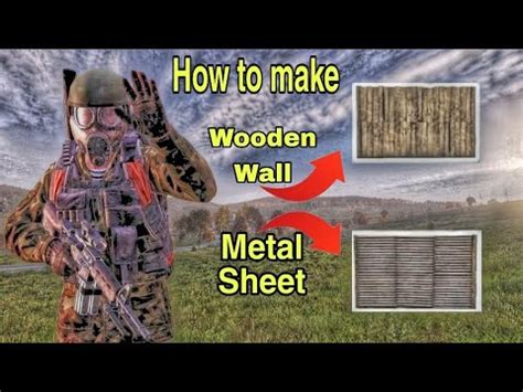 how to put sheet metal on wall dayz|small metal sheet dayz.